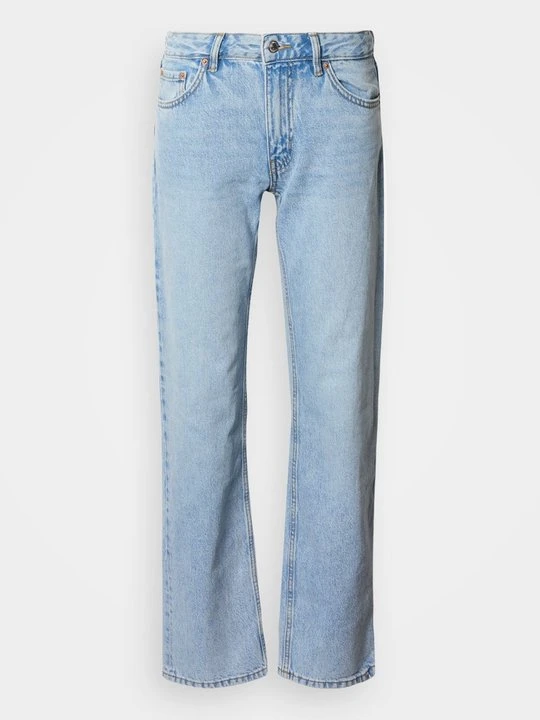 Zdjęcie produktu Jeansy Straight Leg Gina Tricot jasnoniebieski denim