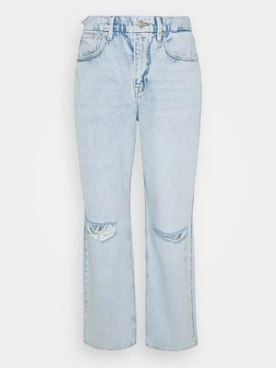Zdjęcie produktu Jeansy Straight Leg Good American przecierany denim