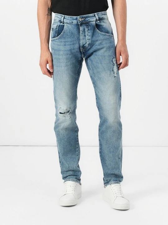 Zdjęcie produktu Jeansy Straight Leg Guess niebieski