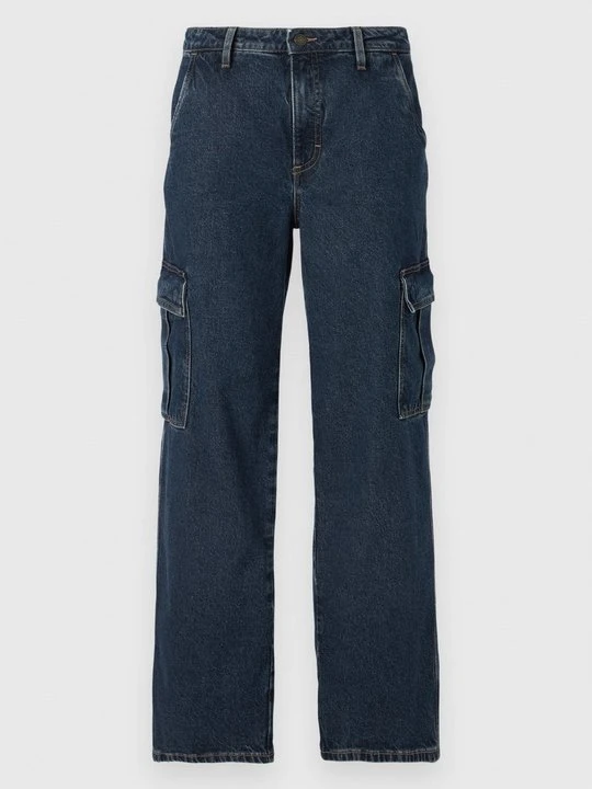 Zdjęcie produktu Jeansy Straight Leg Guess ciemnoniebieski