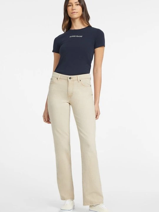Zdjęcie produktu Jeansy Straight Leg Guess beżowy