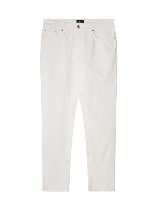 Zdjęcie produktu Jeansy Straight Leg Hackett London mleczny