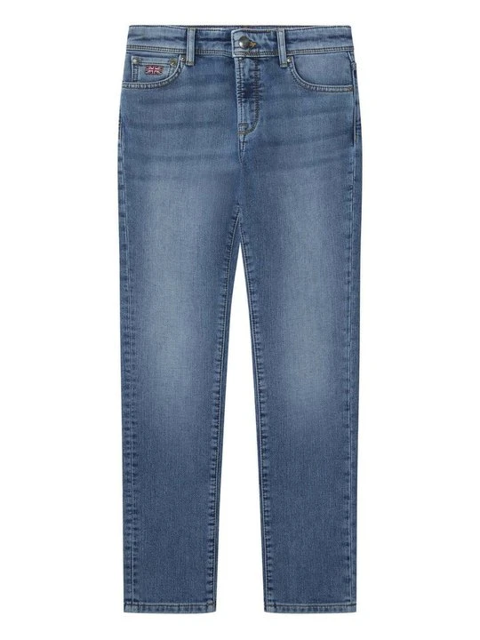 Zdjęcie produktu Jeansy Straight Leg Hackett London niebieski denim