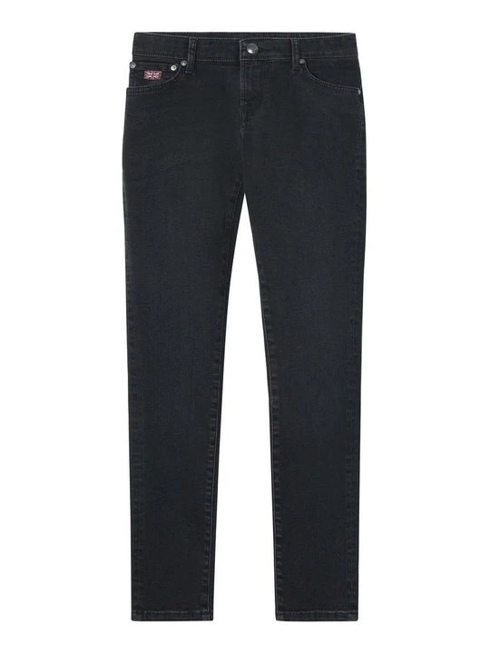 Zdjęcie produktu Jeansy Straight Leg Hackett London czarny
