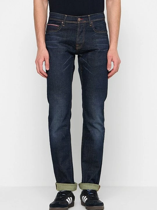 Zdjęcie produktu Jeansy Straight Leg HECHTER PARIS granatowy