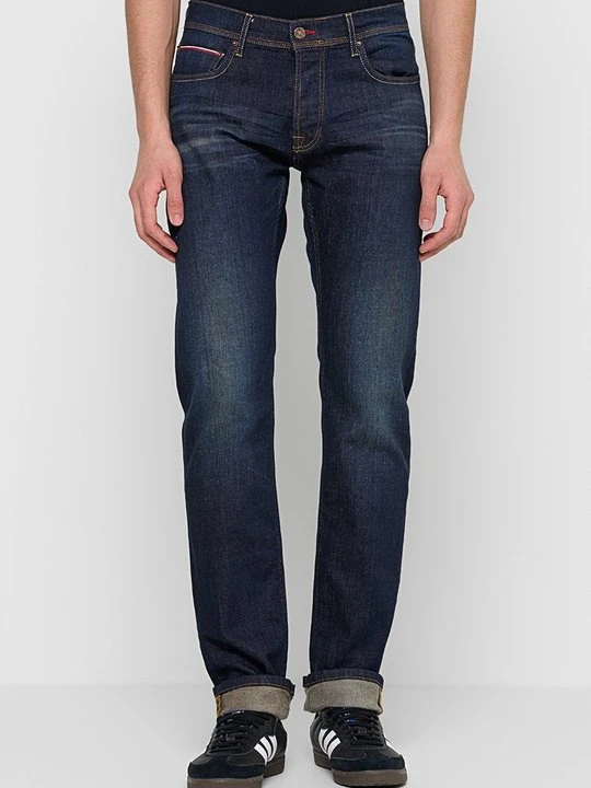 Zdjęcie produktu Jeansy Straight Leg HECHTER PARIS granatowy