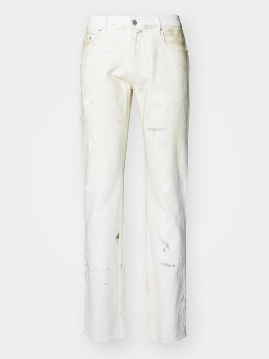 Zdjęcie produktu Jeansy Straight Leg Helmut Lang kolorowy denim