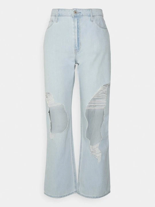 Zdjęcie produktu Jeansy Straight Leg Hollister Co. jasnoniebieski