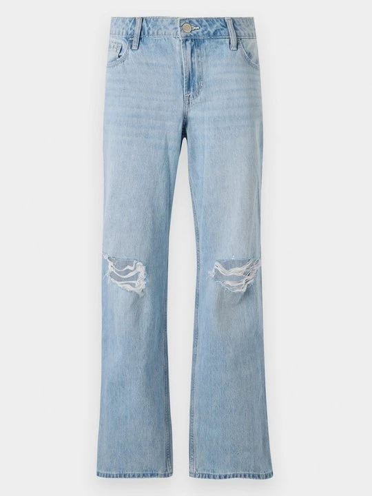 Zdjęcie produktu Jeansy Straight Leg Hollister Co. jasnoniebieski denim