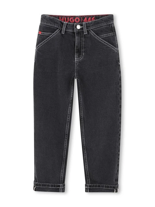 Zdjęcie produktu Jeansy Straight Leg Hugo niebieski denim