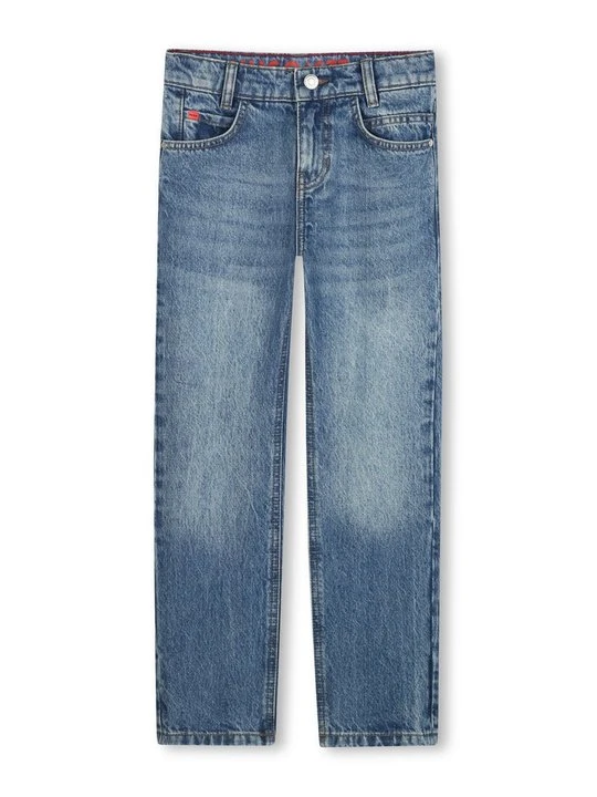 Zdjęcie produktu Jeansy Straight Leg Hugo niebieski denim