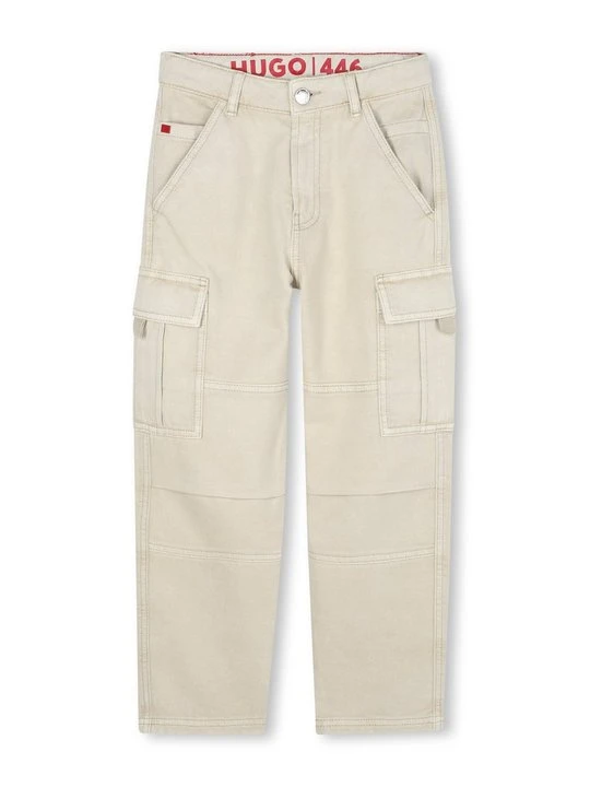 Zdjęcie produktu Jeansy Straight Leg Hugo brązowy