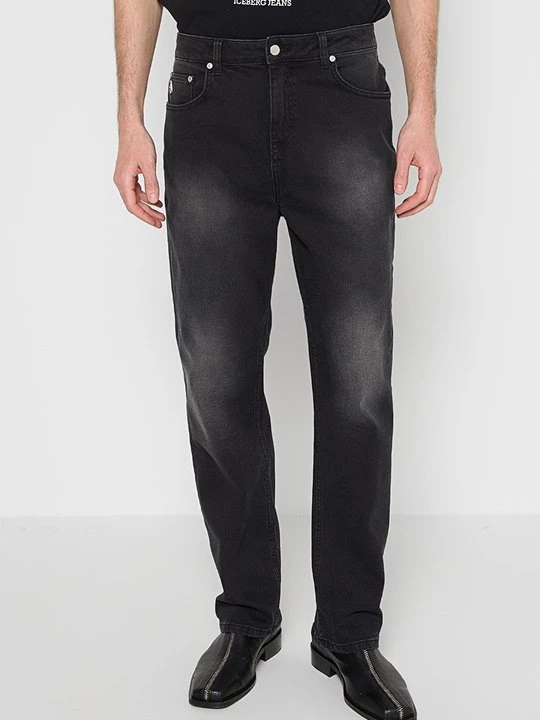 Zdjęcie produktu Jeansy Straight Leg Iceberg czarny