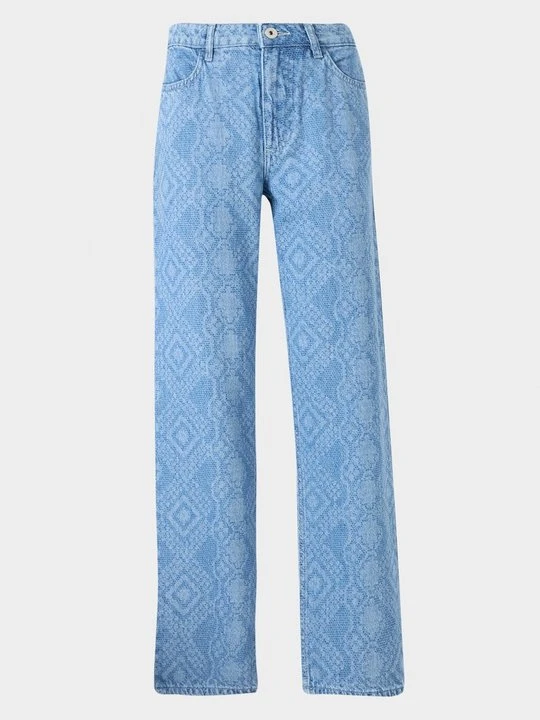 Zdjęcie produktu Jeansy Straight Leg Ichi jasnoniebieski