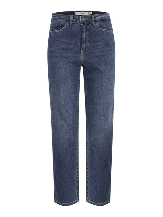 Zdjęcie produktu Jeansy Straight Leg Ichi niebieski denim