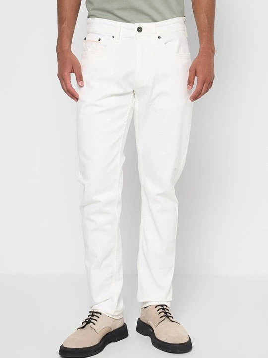 Zdjęcie produktu Jeansy Straight Leg INDICODE mleczny