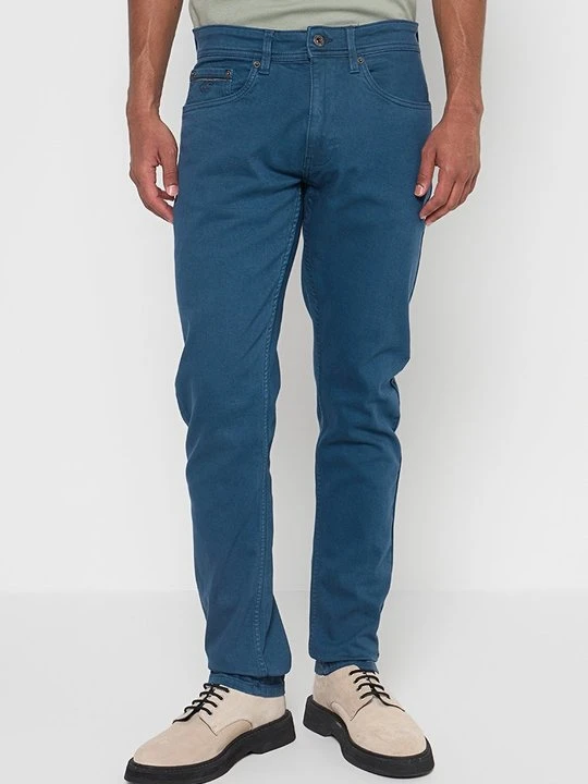 Zdjęcie produktu Jeansy Straight Leg INDICODE petrol