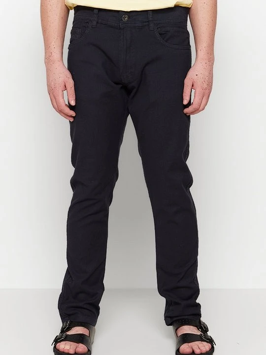 Zdjęcie produktu Jeansy Straight Leg INDICODE granatowy