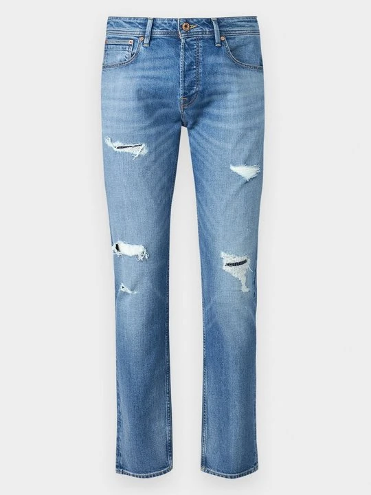 Zdjęcie produktu Jeansy Straight Leg Jack&Jones niebieski denim