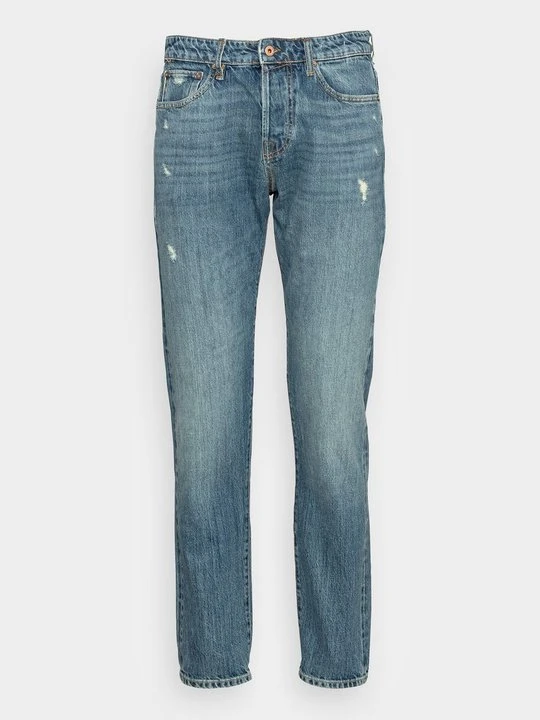 Zdjęcie produktu Jeansy Straight Leg Jack&Jones niebieski denim