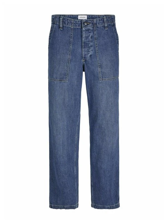 Zdjęcie produktu Jeansy Straight Leg Jack&Jones niebieski denim