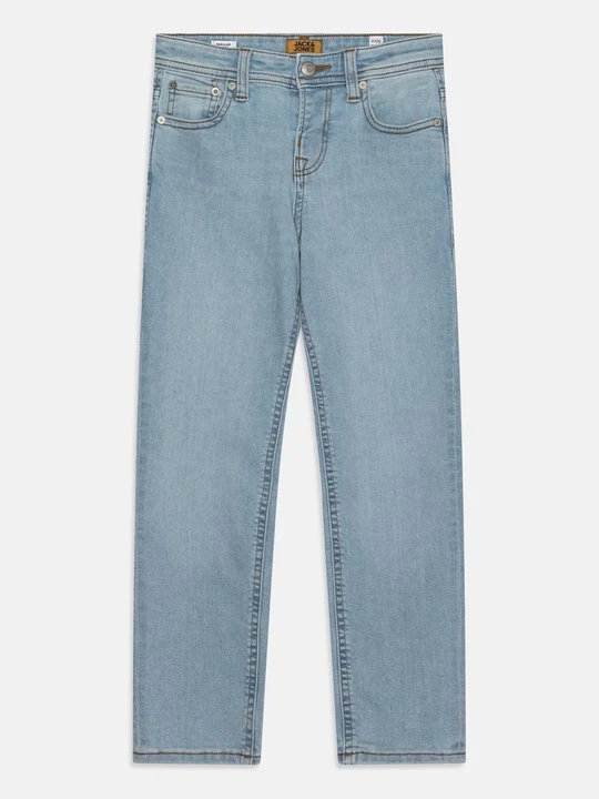 Zdjęcie produktu Jeansy Straight Leg Jack & Jones Kids niebieski denim