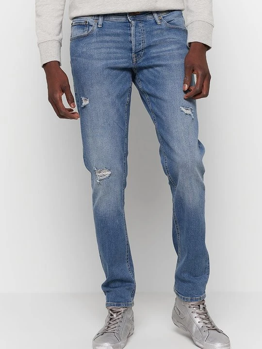 Zdjęcie produktu Jeansy Straight Leg Jack&Jones niebieski