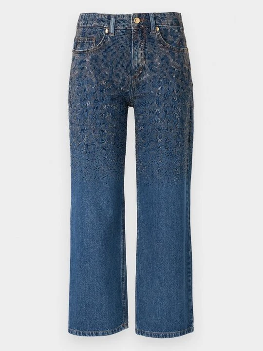 Zdjęcie produktu Jeansy Straight Leg Just Cavalli niebieski denim