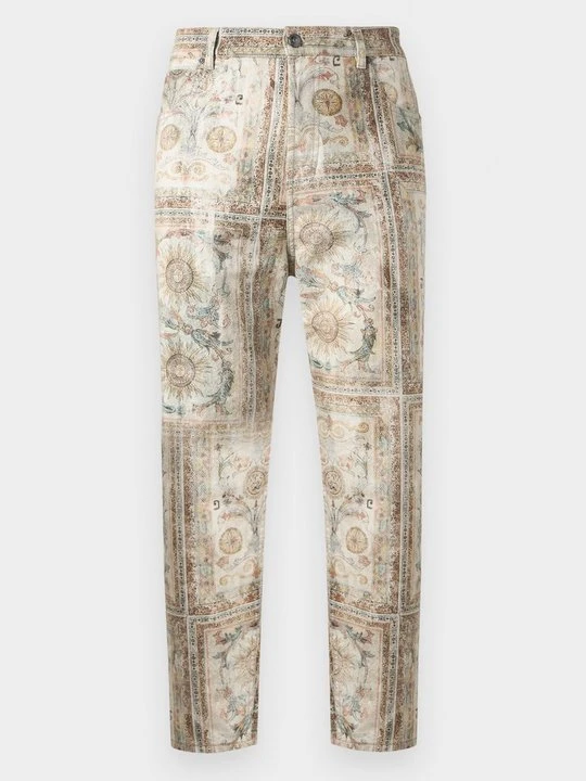 Zdjęcie produktu Jeansy Straight Leg Just Cavalli beżowy