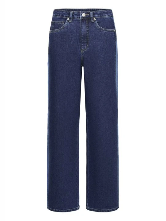 Zdjęcie produktu Jeansy Straight Leg Kaffe niebieski denim