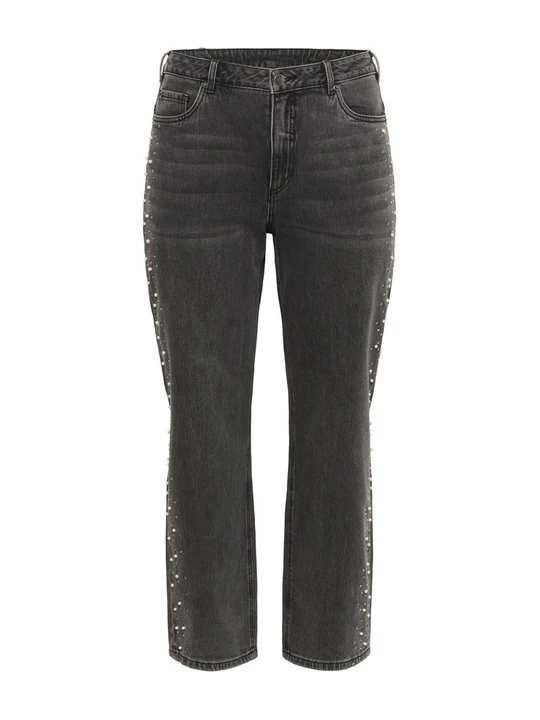 Zdjęcie produktu Jeansy Straight Leg Kaffe szary