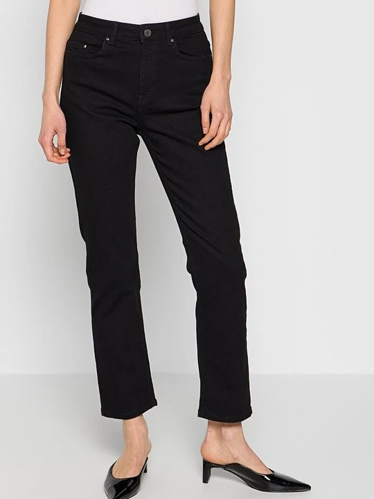 Zdjęcie produktu Jeansy Straight Leg KARL LAGERFELD czarny