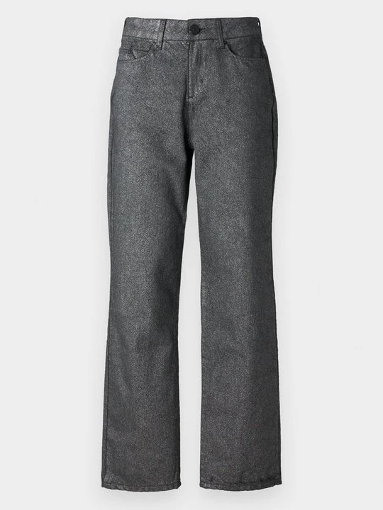 Zdjęcie produktu Jeansy Straight Leg KARL LAGERFELD szary