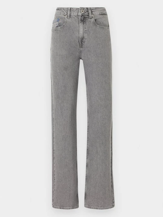 Zdjęcie produktu Jeansy Straight Leg KARL LAGERFELD jasnoszary
