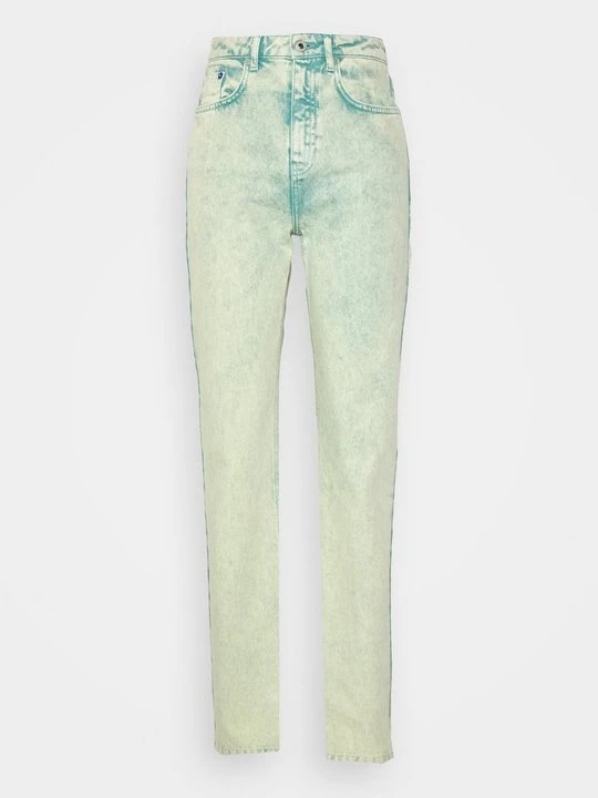 Zdjęcie produktu Jeansy Straight Leg KARL LAGERFELD zielony