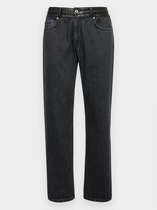 Zdjęcie produktu Jeansy Straight Leg KARL LAGERFELD czarny