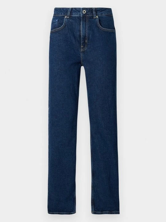 Zdjęcie produktu Jeansy Straight Leg KARL LAGERFELD ciemnoniebieski