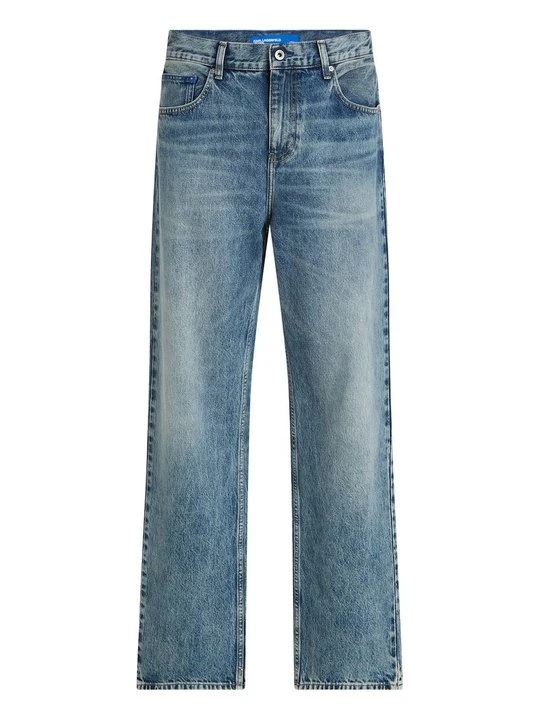 Zdjęcie produktu Jeansy Straight Leg KARL LAGERFELD niebieski