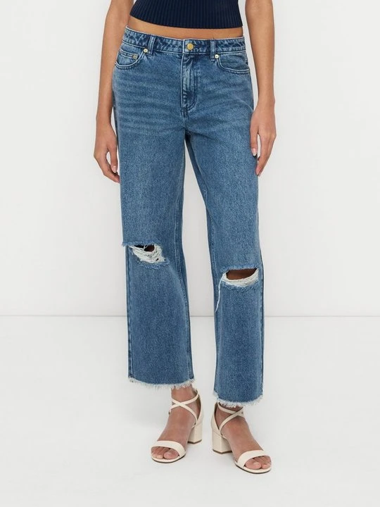 Zdjęcie produktu Jeansy Straight Leg Michael Kors niebieski