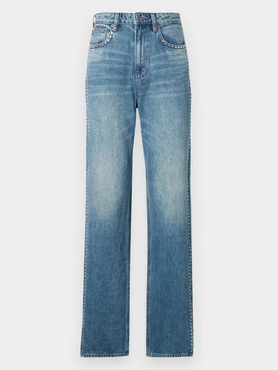 Zdjęcie produktu Jeansy Straight Leg KSUBI granatowy