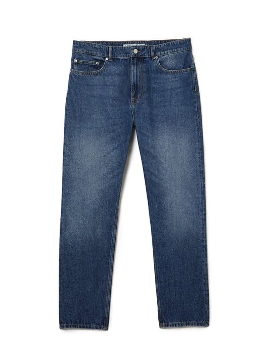 Zdjęcie produktu Jeansy Straight Leg Lacoste niebieski denim
