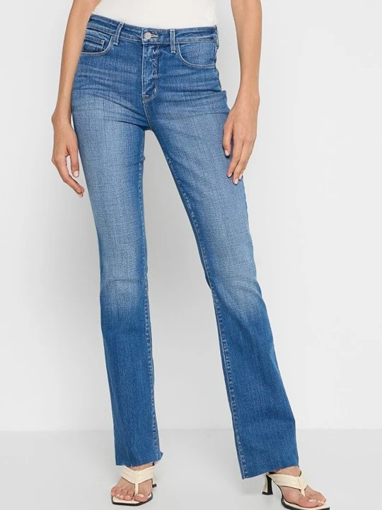 Zdjęcie produktu Jeansy Straight Leg L'Agence niebieski