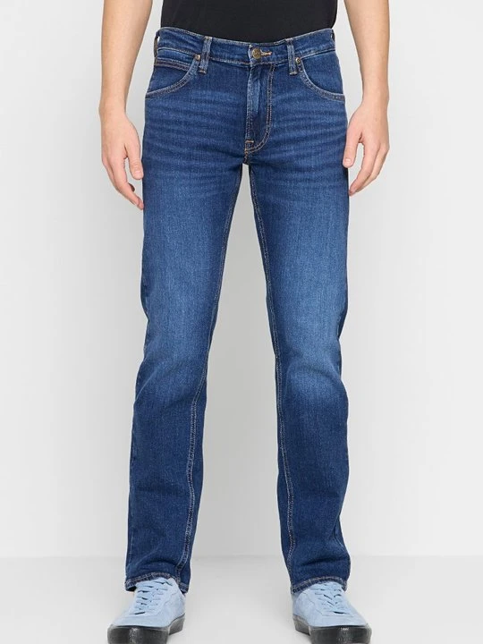 Zdjęcie produktu Jeansy Straight Leg Lee czerwony