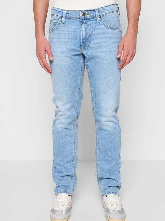 Zdjęcie produktu Jeansy Straight Leg Lee beżowy melanż