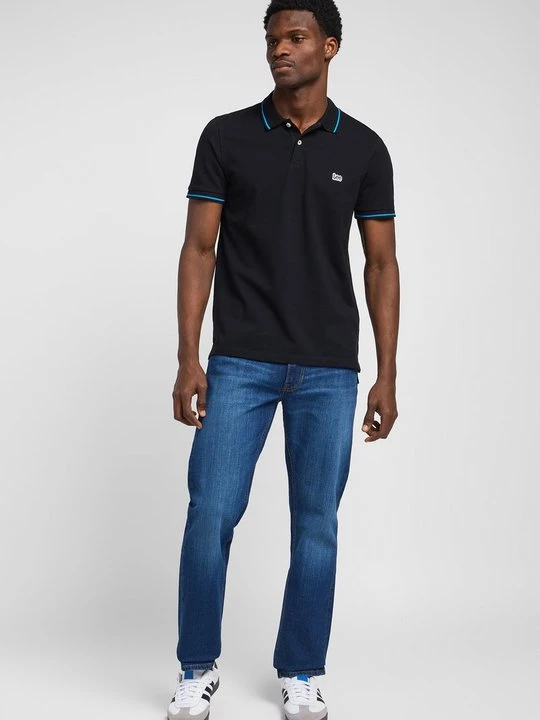 Zdjęcie produktu Jeansy Straight Leg Lee niebieski denim