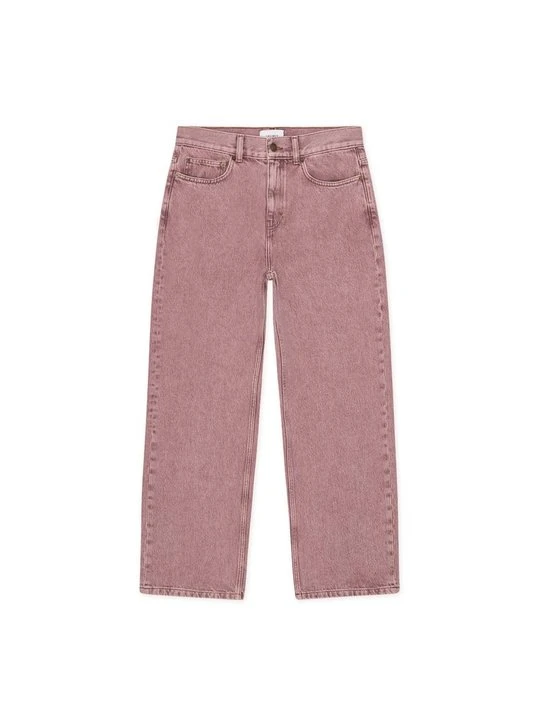 Zdjęcie produktu Jeansy Straight Leg Les Deux różowy melanż