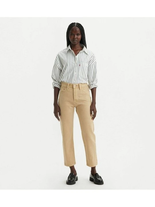 Zdjęcie produktu Jeansy Straight Leg Levi's beżowy melanż