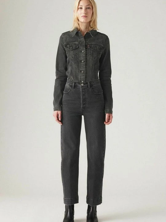 Zdjęcie produktu Jeansy Straight Leg Levi's czarny melanż