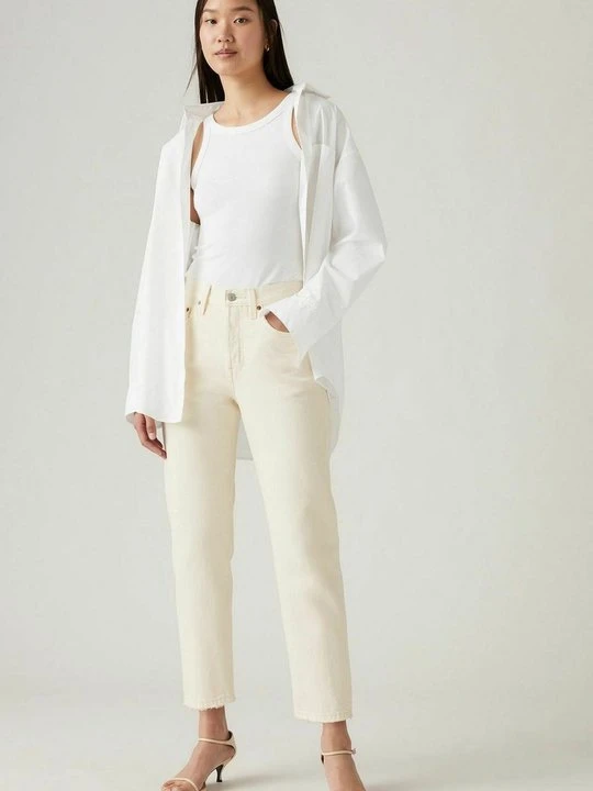 Zdjęcie produktu Jeansy Straight Leg Levi's mleczny