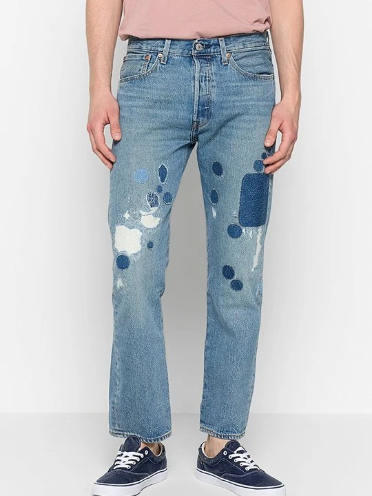 Zdjęcie produktu Jeansy Straight Leg Levi's jasnoniebieski denim